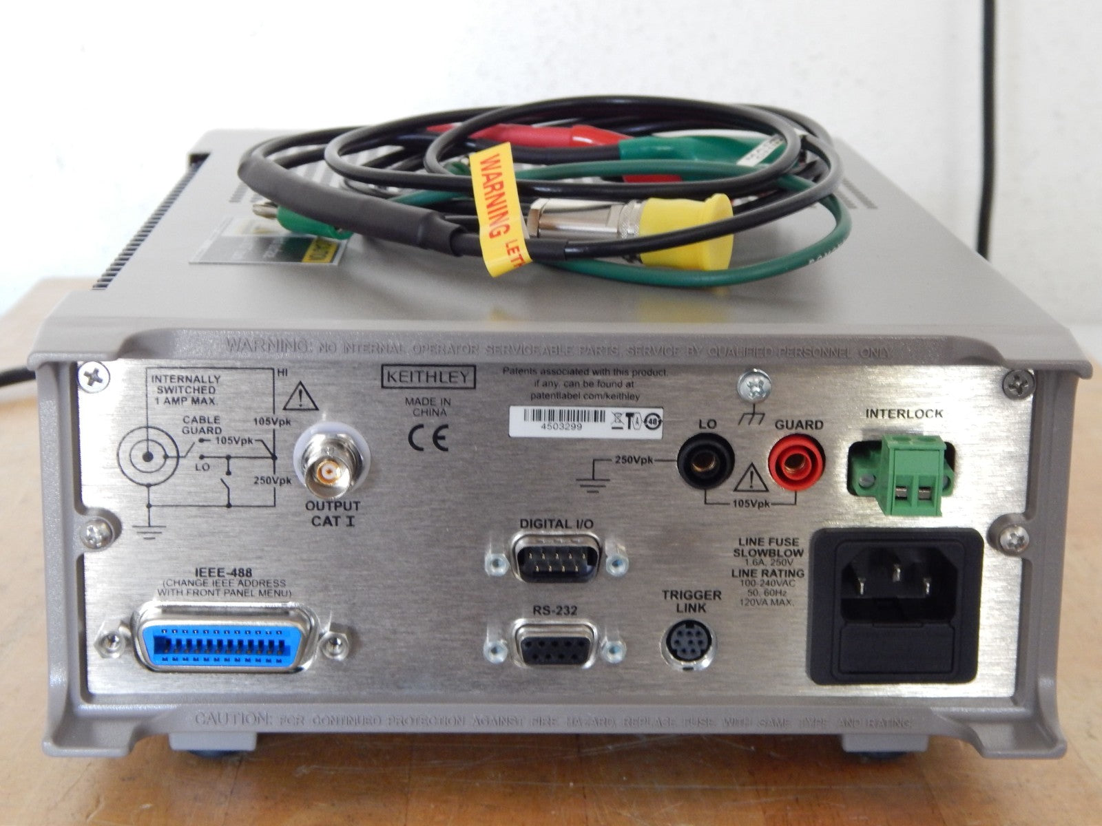 Keithley 6220 Precision Current Source- NIST Calibrated October 2025 Keithley 6220 Precision Current Source- NIST Calibrated October 2025